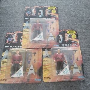 Vintage Star Trek Action Figures On Package